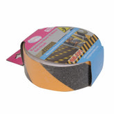 Miny Baby Kaydırmaz Bant 10 Metre Siyah Sarı